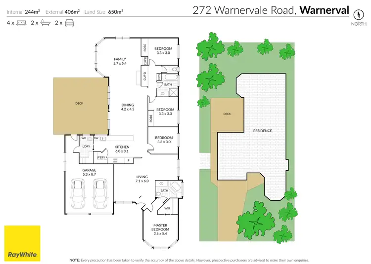 Floorplan of Homely house listing, 272 Warnervale Road, Hamlyn Terrace NSW 2259