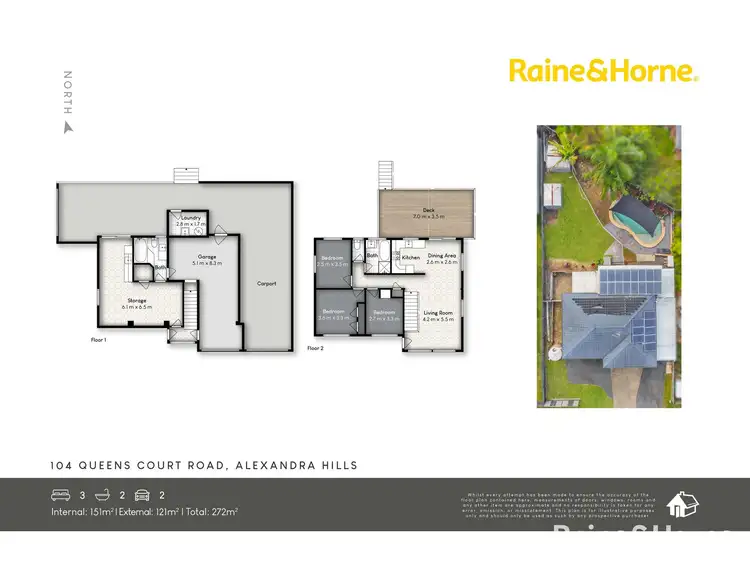 Floorplan of Homely house listing, 104 Queens Court Road, Alexandra Hills QLD 4161