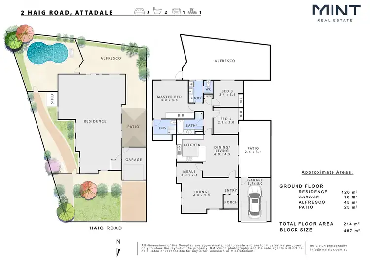 Floorplan of Homely house listing, 2 Haig Road, Attadale WA 6156