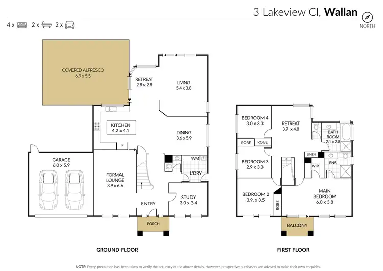 Floorplan of Homely house listing, 3 Lakeview Close, Hidden Valley VIC 3756