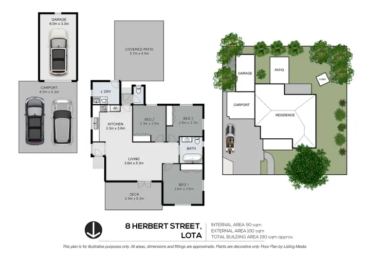 Floorplan of Homely house listing, 8 Herbert Street, Lota QLD 4179