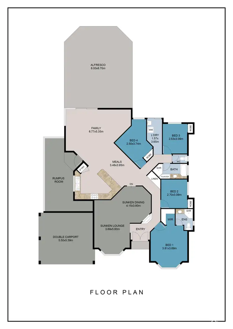 Floorplan of Homely house listing, 35 Beenyup Road, Byford WA 6122