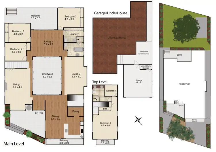 Floorplan of Homely house listing, 9 Ethel Street, Hornsby NSW 2077