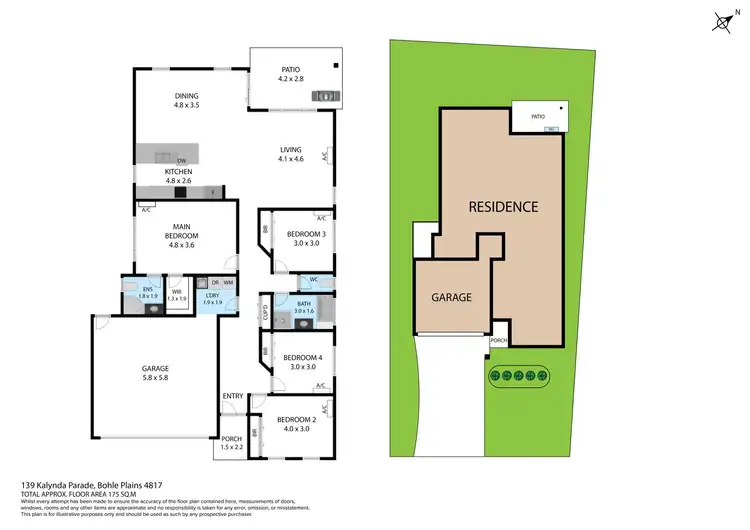 Floorplan of Homely house listing, 139 Kalynda Parade, Bohle Plains QLD 4817