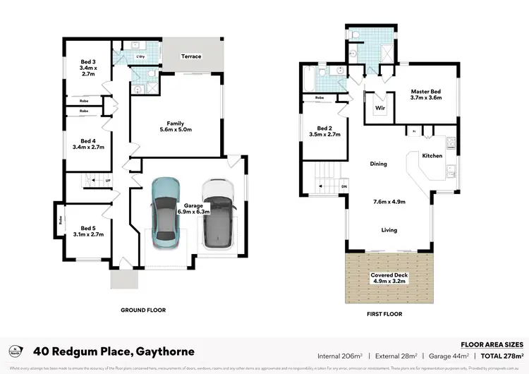 Floorplan of Homely house listing, 40 Redgum Place, Gaythorne QLD 4051
