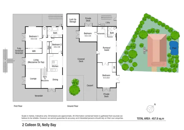 Floorplan of Homely house listing, 2 Colleen Street, Nelly Bay QLD 4819