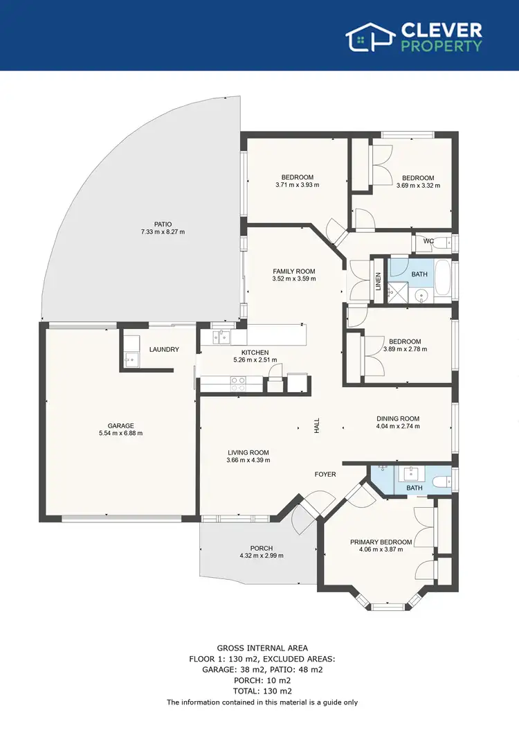 Floorplan of Homely house listing, 71 Outlook Drive, Tewantin QLD 4565