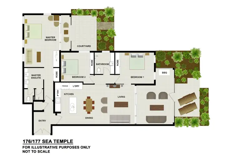 Floorplan of Homely apartment listing, 176-177/22-36 Mitre Street, Port Douglas QLD 4877