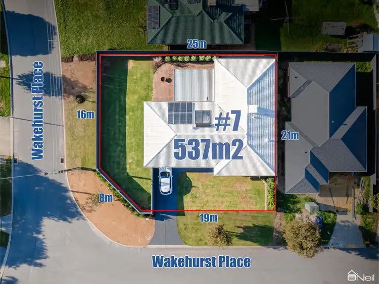 Floorplan of Homely house listing, 7 Wakehurst Place, Kelmscott WA 6111