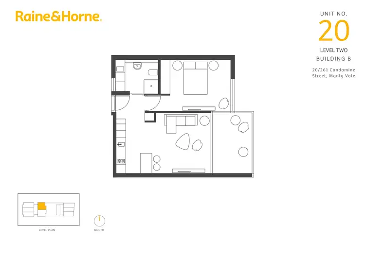 Floorplan of Homely apartment listing, 20/261 Condamine Street, Manly Vale NSW 2093