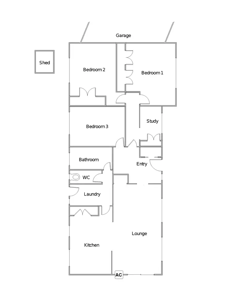 Floorplan of Homely house listing, 3 Glitter Road, Diggers Rest VIC 3427