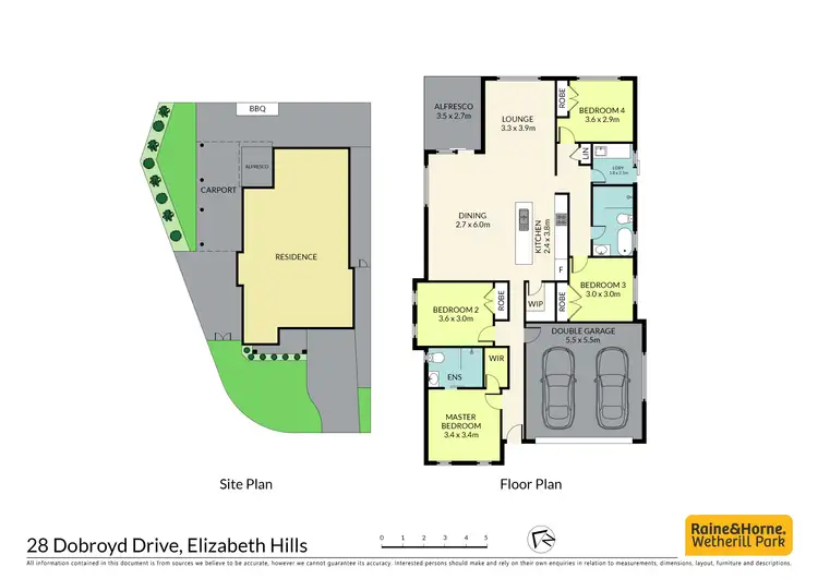 Floorplan of Homely house listing, 28 Dobroyd Drive, Elizabeth Hills NSW 2171