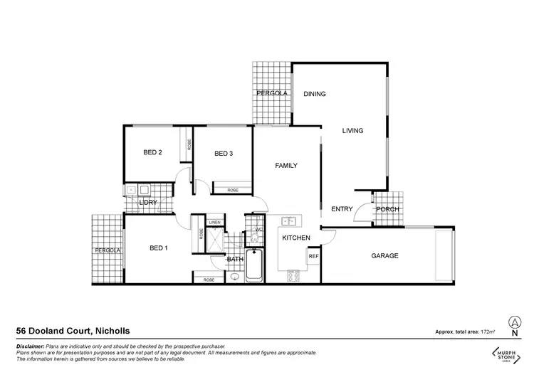 Floorplan of Homely house listing, 56 Dooland Court, Nicholls ACT 2913