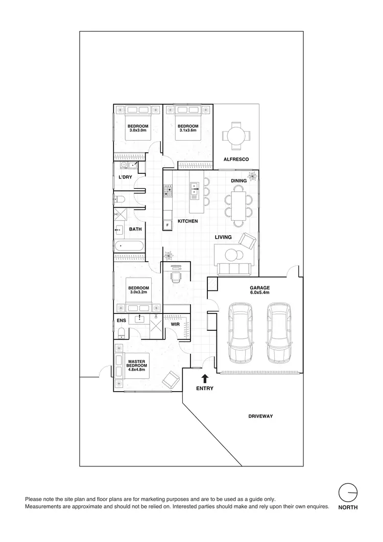 Floorplan of Homely house listing, 11 Flagstaff Cres, Point Cook VIC 3030
