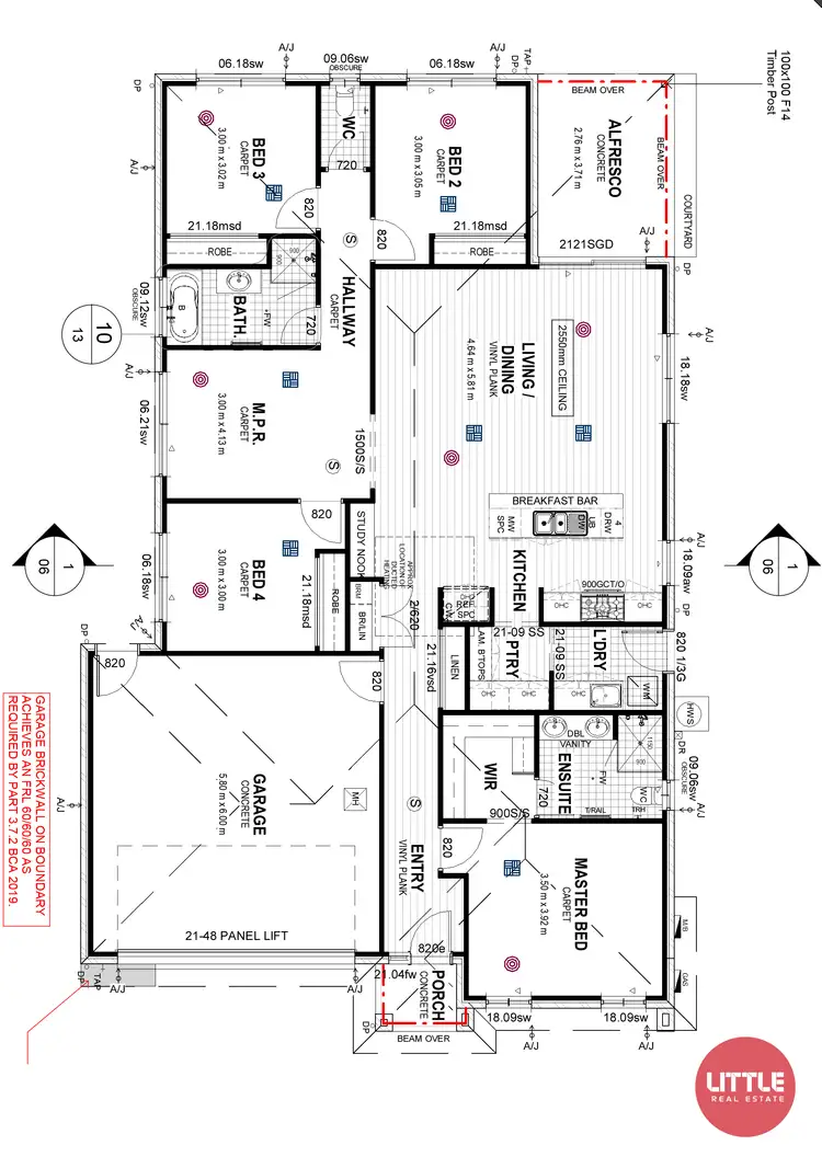 Floorplan of Homely house listing, 7 Lillypilly Road, Beveridge VIC 3753