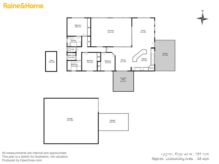 Floorplan of Homely house listing, 19 North Street, Dodges Ferry TAS 7173