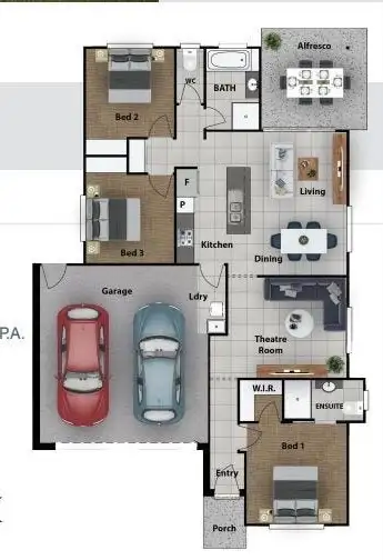 Floorplan of Homely house listing, 57 Welford Circuit, Yarrabilba QLD 4207