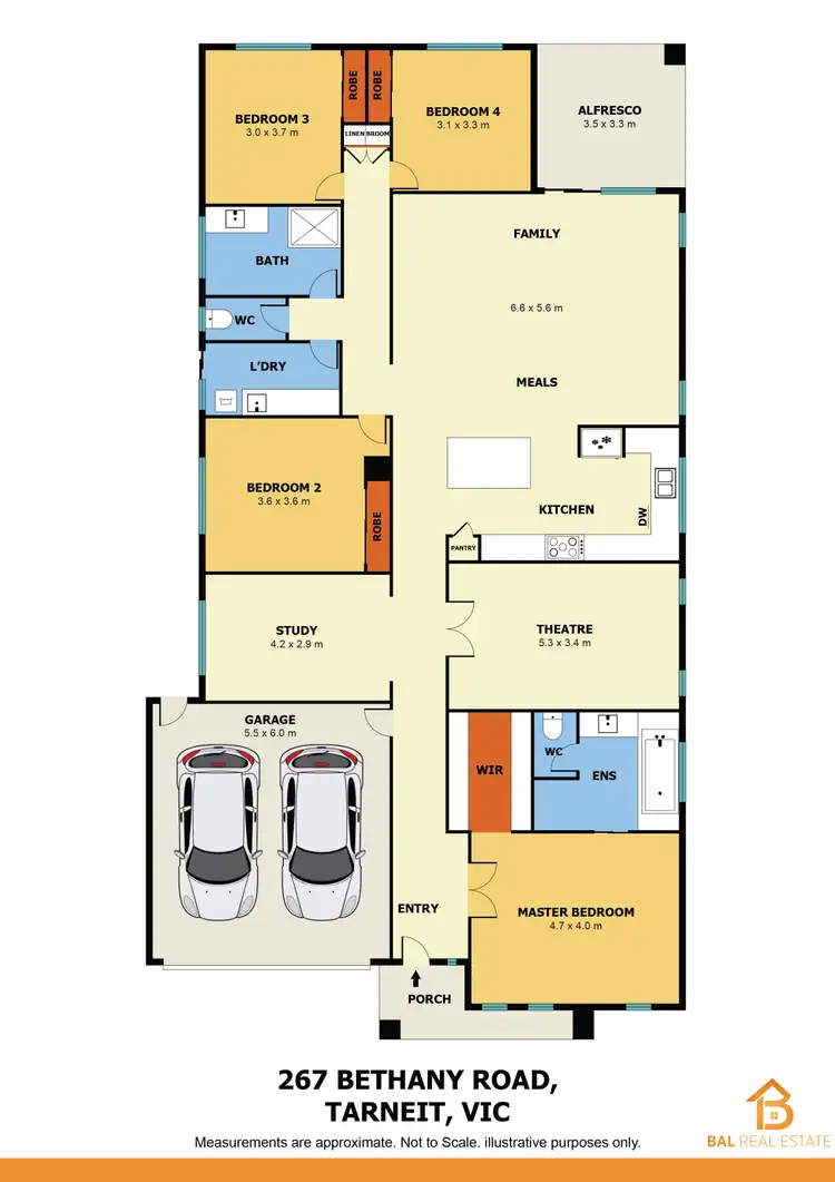 Floorplan of Homely house listing, 267 Bethany Road, Tarneit VIC 3029