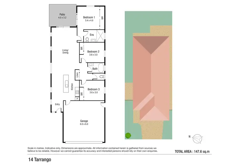 Floorplan of Homely house listing, 14 Tarrango Link, Deeragun QLD 4818