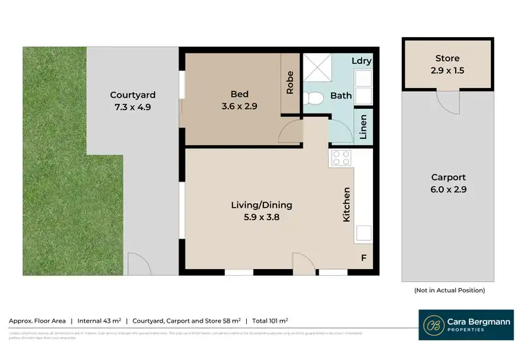 Floorplan of Homely villa listing, 47/71 Stanley Street, Brendale QLD 4500