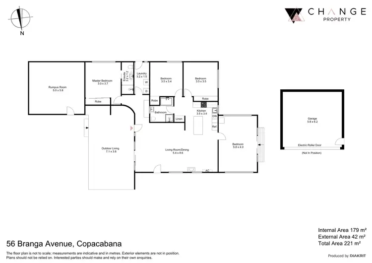 Floorplan of Homely house listing, 56 Branga Avenue, Copacabana NSW 2251