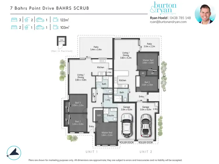 Floorplan of Homely house listing, 7 Bahrs Point Drive, Bahrs Scrub QLD 4207