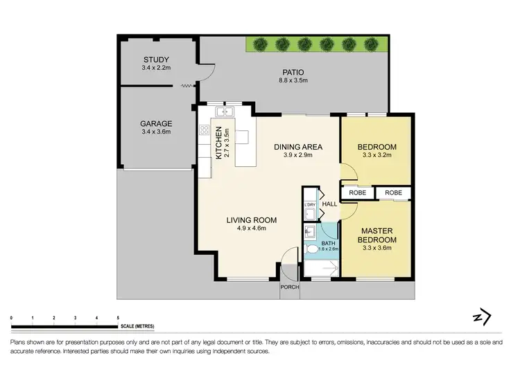 Floorplan of Homely unit listing, 2/41 Riverside Avenue, Avondale Heights VIC 3034