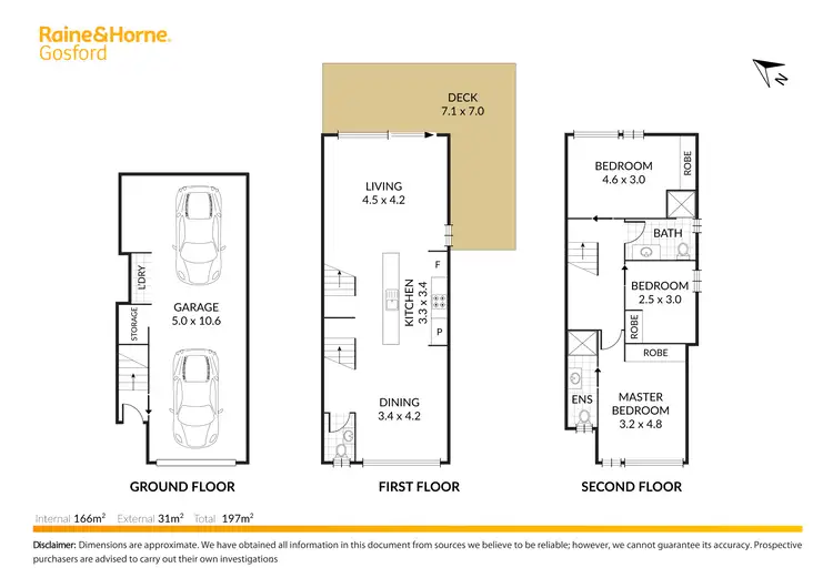 Floorplan of Homely townhouse listing, 5/27 Webb Street, East Gosford NSW 2250