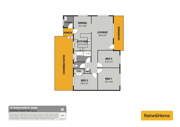 Floorplan of Homely house listing, 151 Shoalhaven Street, Kiama NSW 2533