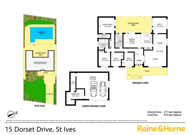Floorplan of Homely house listing, 15 Dorset Drive, St Ives NSW 2075