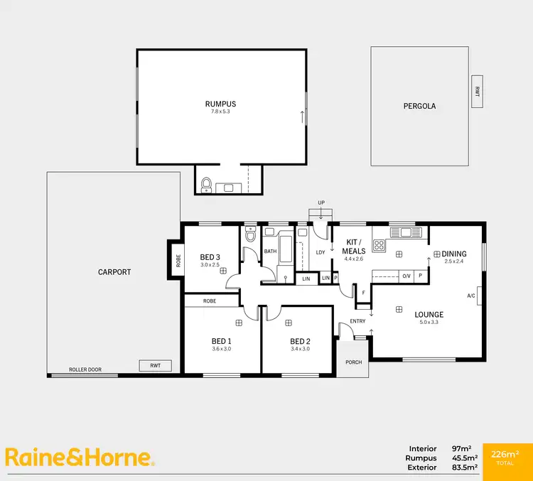 Floorplan of Homely house listing, 2 Sandgate Street, Reynella SA 5161