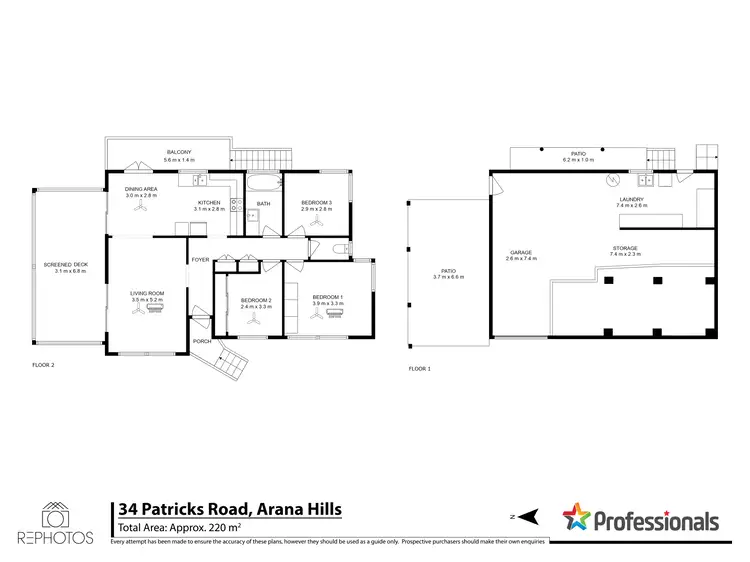 Floorplan of Homely house listing, 34 Patricks Road, Arana Hills QLD 4054