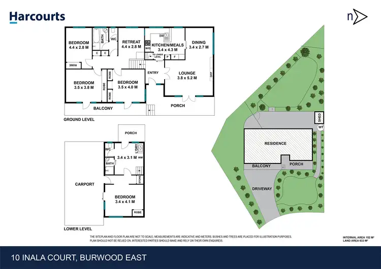 Floorplan of Homely house listing, 10 Inala Court, Burwood East VIC 3151