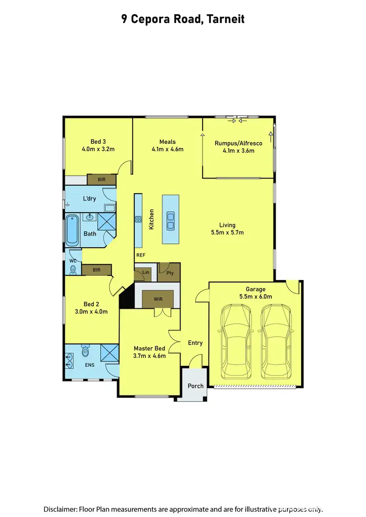 Floorplan of Homely house listing, 9 Cepora Road, Tarneit VIC 3029