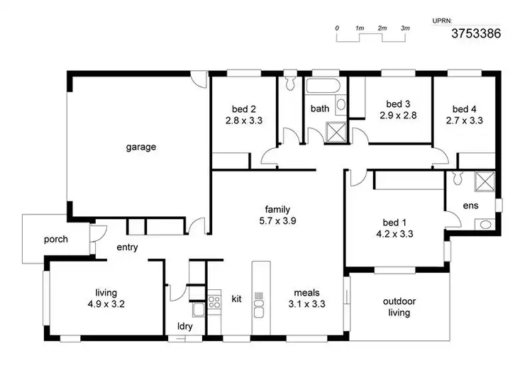 Floorplan of Homely house listing, Address available on request
