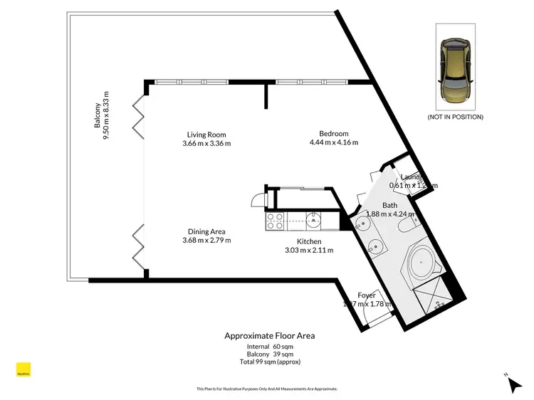 Floorplan of Homely apartment listing, 117/18-20 Wharf Street, Port Douglas QLD 4877