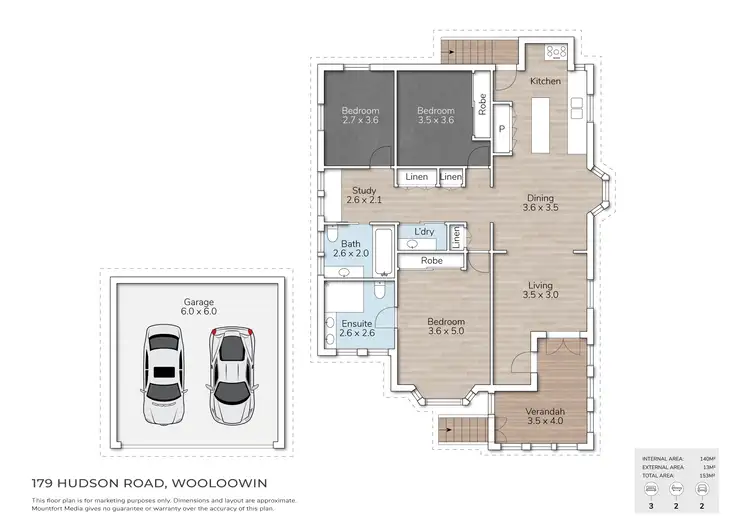 Floorplan of Homely house listing, 179 Hudson Road, Wooloowin QLD 4030