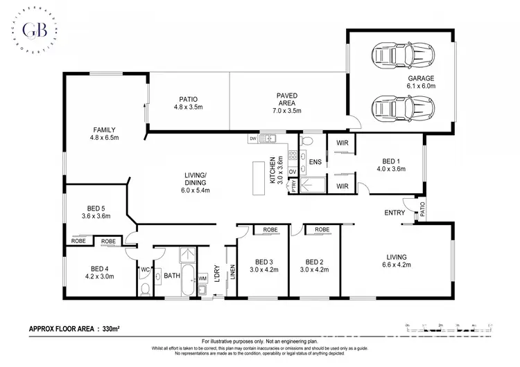 Floorplan of Homely house listing, 124-126 Alexandra Parade, Wamuran QLD 4512