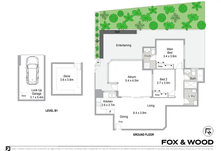 Floorplan of Homely apartment listing, 2/13-17 Searl Road, Cronulla NSW 2230