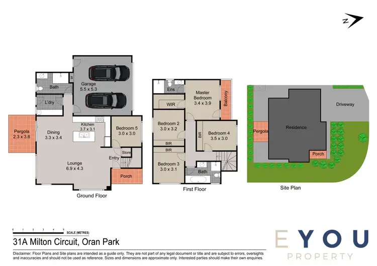 Floorplan of Homely house listing, 31A Milton Circuit, Oran Park NSW 2570