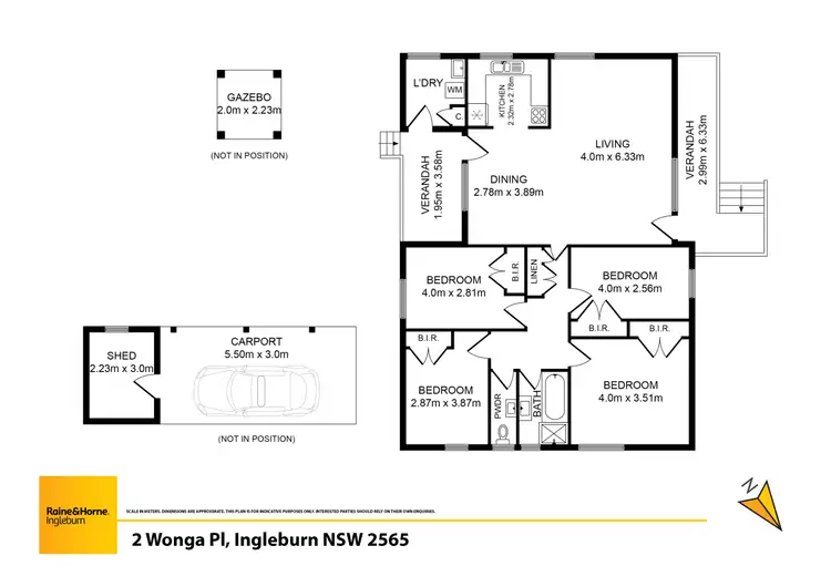 Floorplan of Homely house listing, 2 Wonga Place, Ingleburn NSW 2565