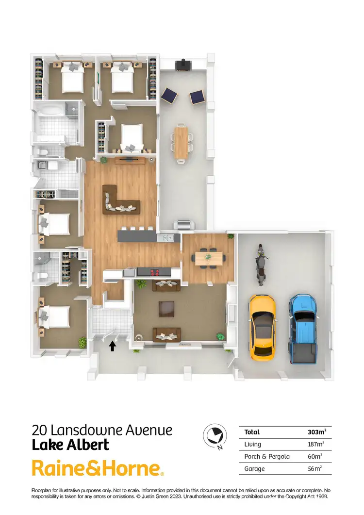 Floorplan of Homely house listing, 20 Lansdowne Avenue, Lake Albert NSW 2650