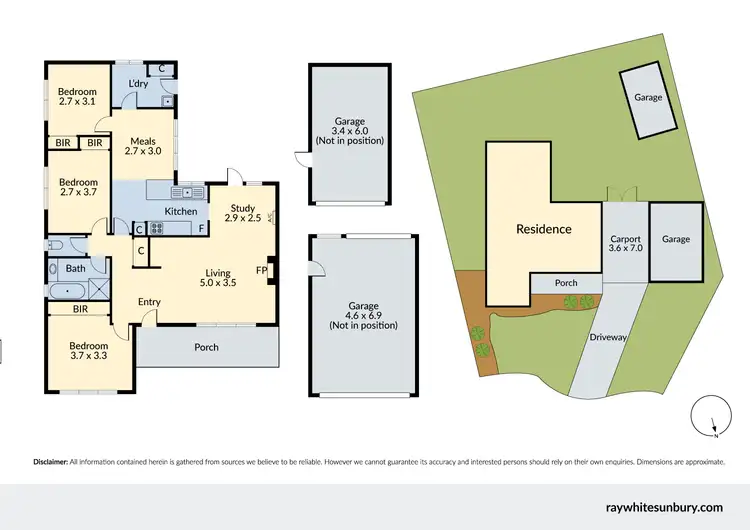 Floorplan of Homely house listing, 7 Bell Court, Melton VIC 3337
