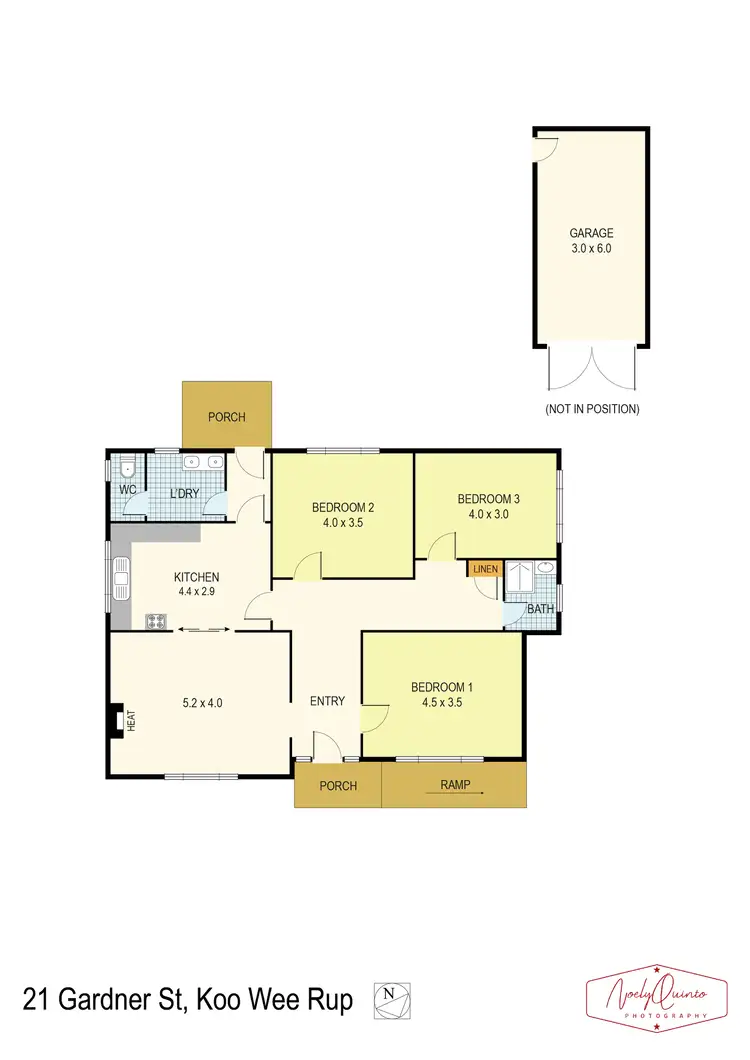 Floorplan of Homely house listing, 21 Gardner Street, Koo Wee Rup VIC 3981