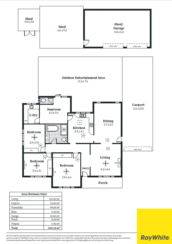 Floorplan of Homely house listing, 68 First Street, Gawler South SA 5118