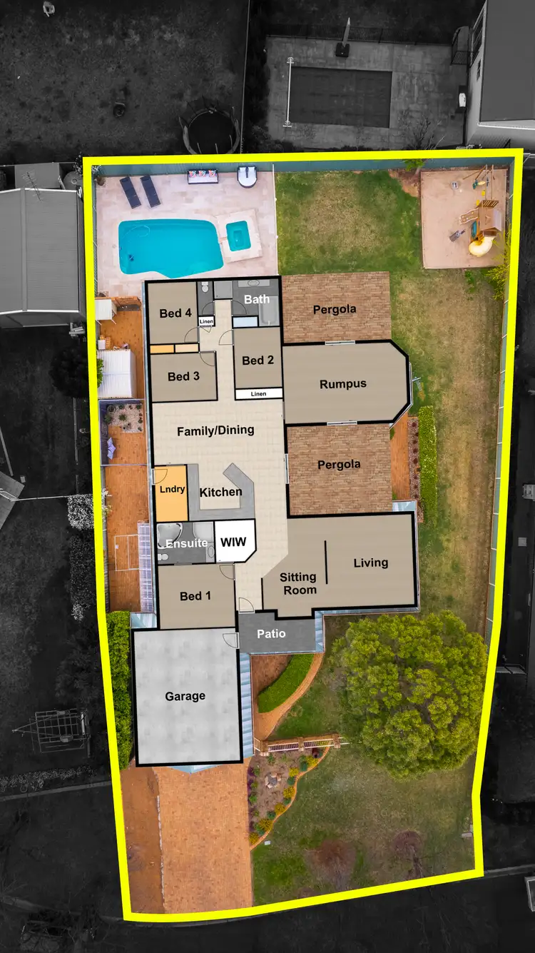 Floorplan of Homely house listing, 19 Hillcrest Place, Dubbo NSW 2830