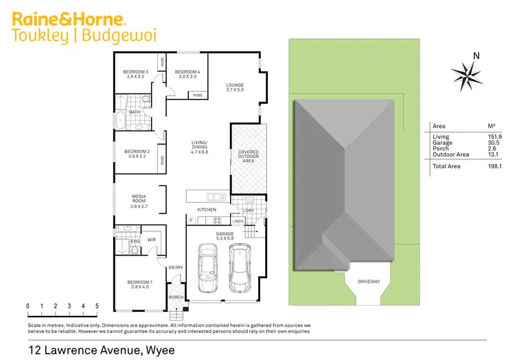 Floorplan of Homely house listing, 12 Lawrence Avenue, Wyee NSW 2259