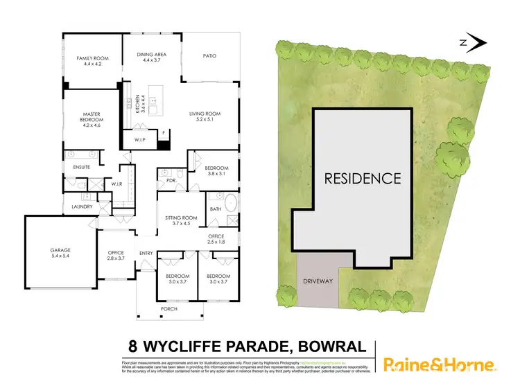 Floorplan of Homely house listing, 8 Wycliffe Place, Bowral NSW 2576
