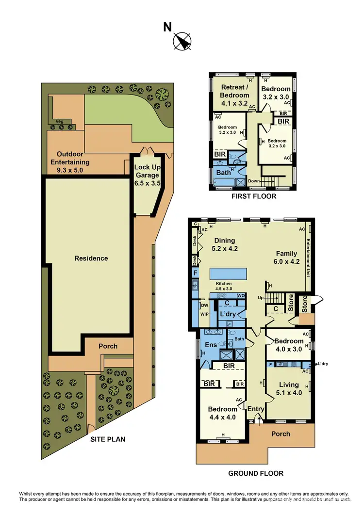Floorplan of Homely house listing, 44 Railway Place, Williamstown VIC 3016