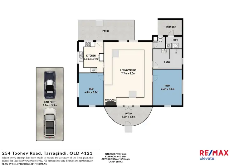 Floorplan of Homely house listing, 254 Toohey Road, Tarragindi QLD 4121